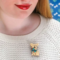 Erstwilder Chi Chi Chihuahua Mini Brooch* Brooches