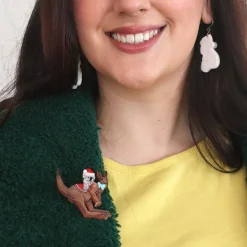 Erstwilder Christmas Bounce Brooch* Brooches