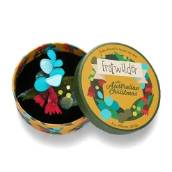 Erstwilder Christmas Holly-Days Brooch* Brooches