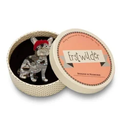 Erstwilder Claude The Chic Dog Brooch* Brooches