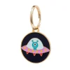 Erstwilder Close Encounter Enamel Pet Charm* Enamel Key Rings