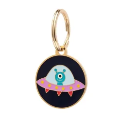 Erstwilder Close Encounter Enamel Pet Charm* Enamel Key Rings