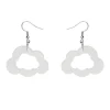 Erstwilder Cloud Glitter Resin Drop Earrings - White* Essential Earrings