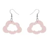 Erstwilder Cloud Glitter Resin Drop Earrings - Pink* Essential Earrings