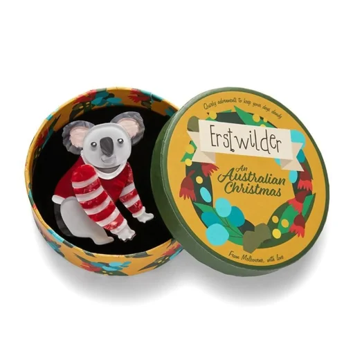 Erstwilder Comfy Christmas Koala Brooch* Brooches