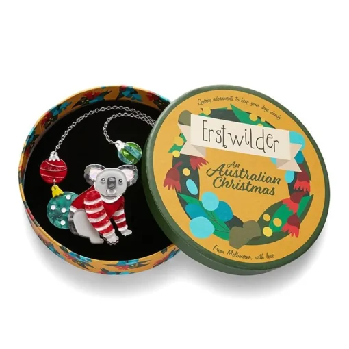 Erstwilder Comfy Christmas Koala Necklace* Necklaces