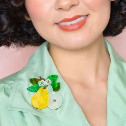 Erstwilder Compare The Pear Brooch* Brooches