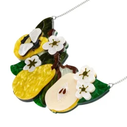 Erstwilder Compare The Pear Statement Necklace* Necklaces