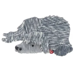 Erstwilder Conan The Content Dog Brooch* Brooches
