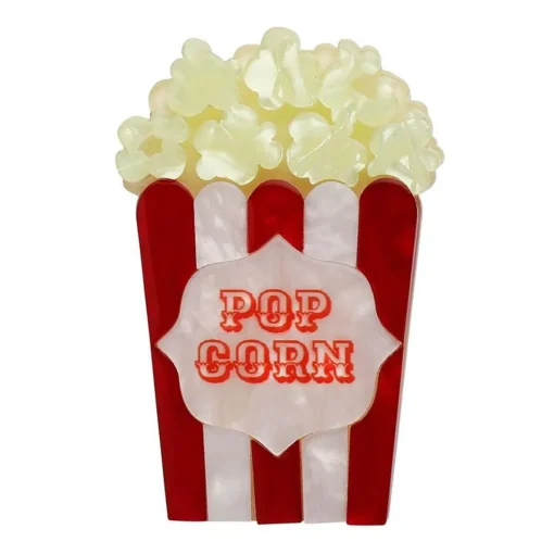 Erstwilder Concession Stand Classic Popcorn Brooch* Brooches