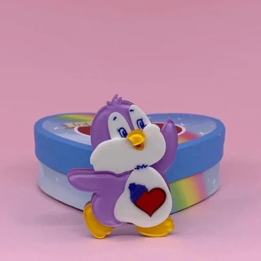 Erstwilder Cozy Heart Penguin Brooch* Brooches