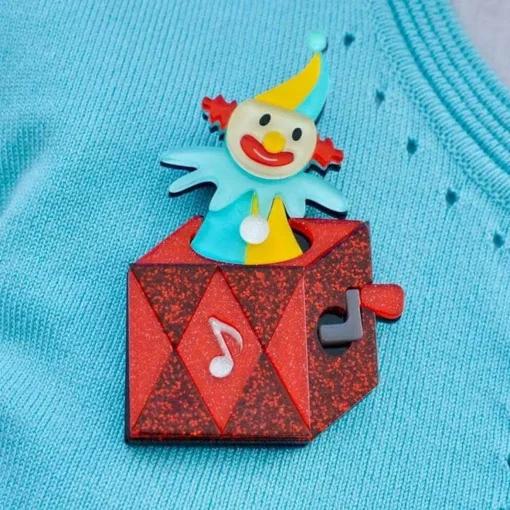 Erstwilder Cranky Jack Toy Brooch* Brooches