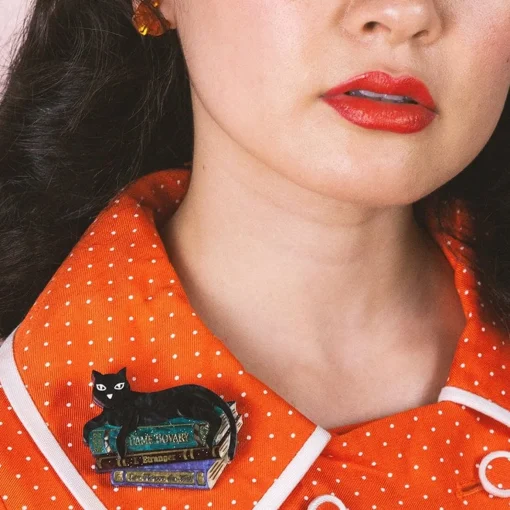 Erstwilder Cultured Cat Brooch* Brooches