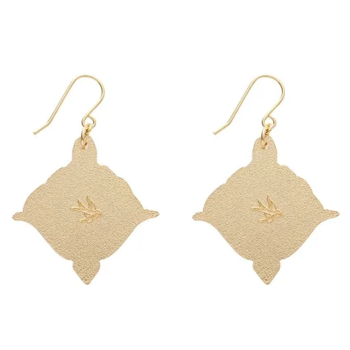 Erstwilder Cupid'S Aim Enamel Drop Earrings* Enamel Earrings