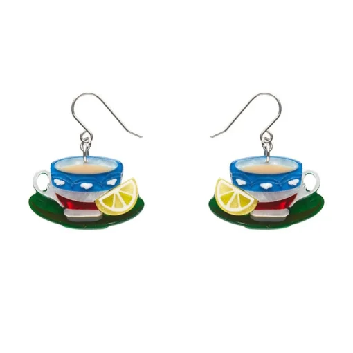 Erstwilder Cuppa Tea Drop Earrings* Earrings