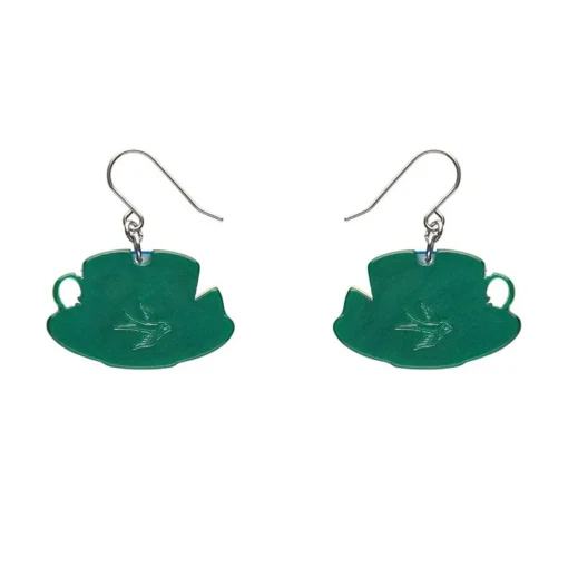 Erstwilder Cuppa Tea Drop Earrings* Earrings