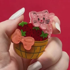 Erstwilder Curious Custard Brooch* Brooches
