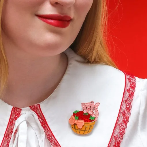 Erstwilder Curious Custard Brooch* Brooches