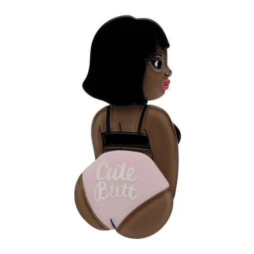 Erstwilder Cute Butt Club Brooch* Brooches