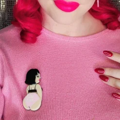 Erstwilder Cute Butt Club Brooch* Brooches