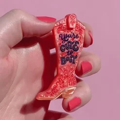 Erstwilder Cute To Boot Brooch* Brooches