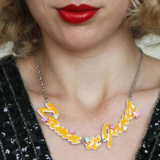 Erstwilder Damn It Janet Necklace* Necklaces