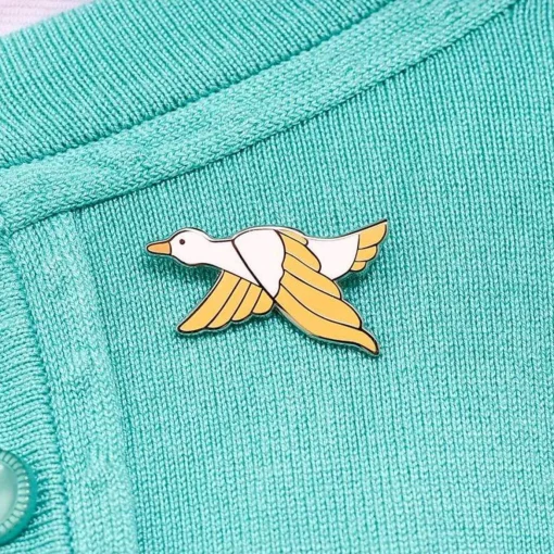 Erstwilder Dancing Duck Enamel Pin* Enamel Pins