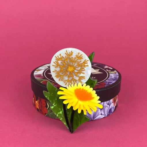 Erstwilder Dandelion'S Ballad Brooch* Brooches