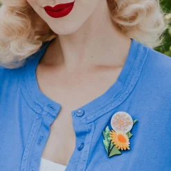 Erstwilder Dandelion'S Ballad Brooch* Brooches