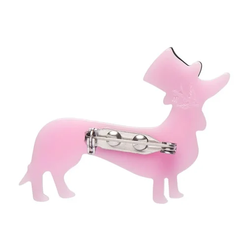 Erstwilder Dapper Dachsund Mini Brooch* Brooches