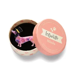 Erstwilder Dapper Dachsund Mini Brooch* Brooches