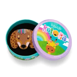 Erstwilder Darcy The Dachshund Brooch* Brooches
