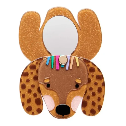 Erstwilder Darcy The Dachshund Mirror Compact* Mirror Compacts