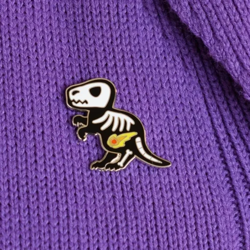 Erstwilder Dead-O-Saurus Rex Enamel Pin* Enamel Pins