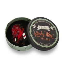 Erstwilder Deal With The Devil Brooch* Brooches