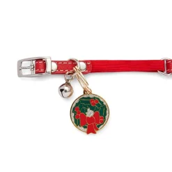 Erstwilder Deck The Halls Enamel Pet Charm* Enamel Key Rings
