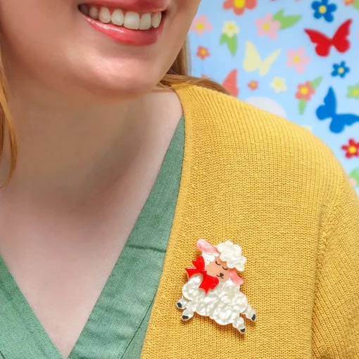 Erstwilder Dolly The Demure Brooch* Brooches