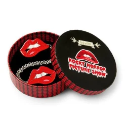Erstwilder Double Feature Lips Double Brooch* Brooches