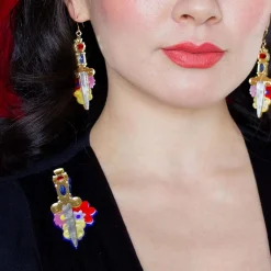 Erstwilder Double-Edged Delight Brooch* Brooches