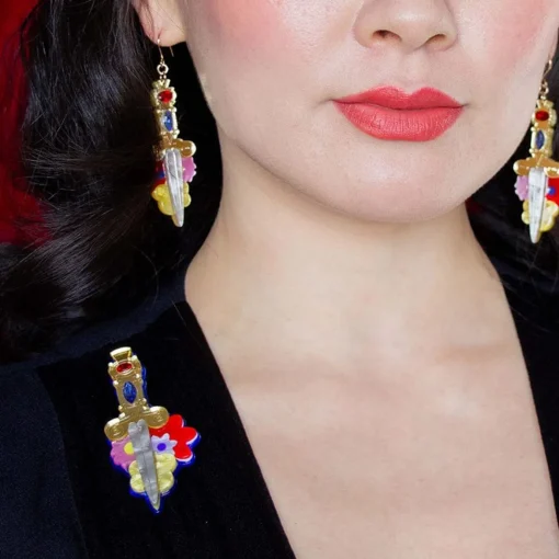 Erstwilder Double-Edged Delight Brooch* Brooches