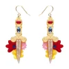 Erstwilder Double-Edged Delight Drop Earrings* Earrings