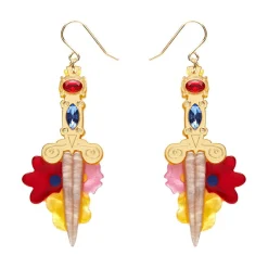 Erstwilder Double-Edged Delight Drop Earrings* Earrings