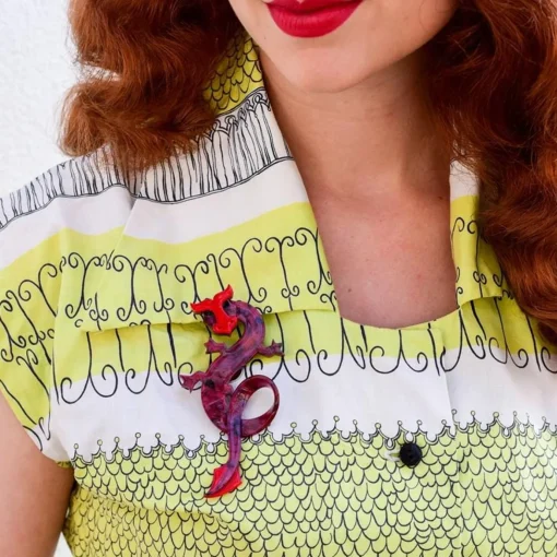 Erstwilder Draco The Dreaded Brooch* Brooches