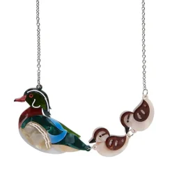 Erstwilder Ducks In A Row Necklace* Necklaces