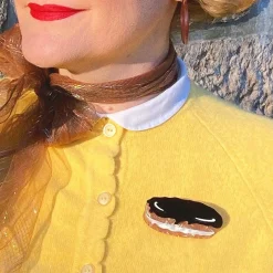 Erstwilder Eclair Au Chocolat Brooch* Brooches