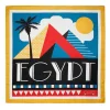 Erstwilder Egypt Souvenir Square Scarf* Scarves