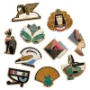Erstwilder Egyptian Revival Enamel Pin Pack - 10 Piece* Enamel Pins