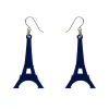 Erstwilder Eiffel Tower Solid Resin Drop Earrings - Blue* Essential Earrings