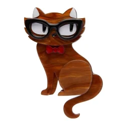 Erstwilder Elissa The Indie Cat Brooch* Brooches