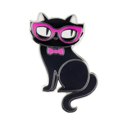 Erstwilder Elissa The Indie Cat Enamel Pin* Enamel Pins